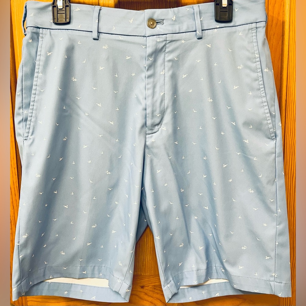 Men’s “Walter Hagen” 11 Baby Blue Golf Shorts